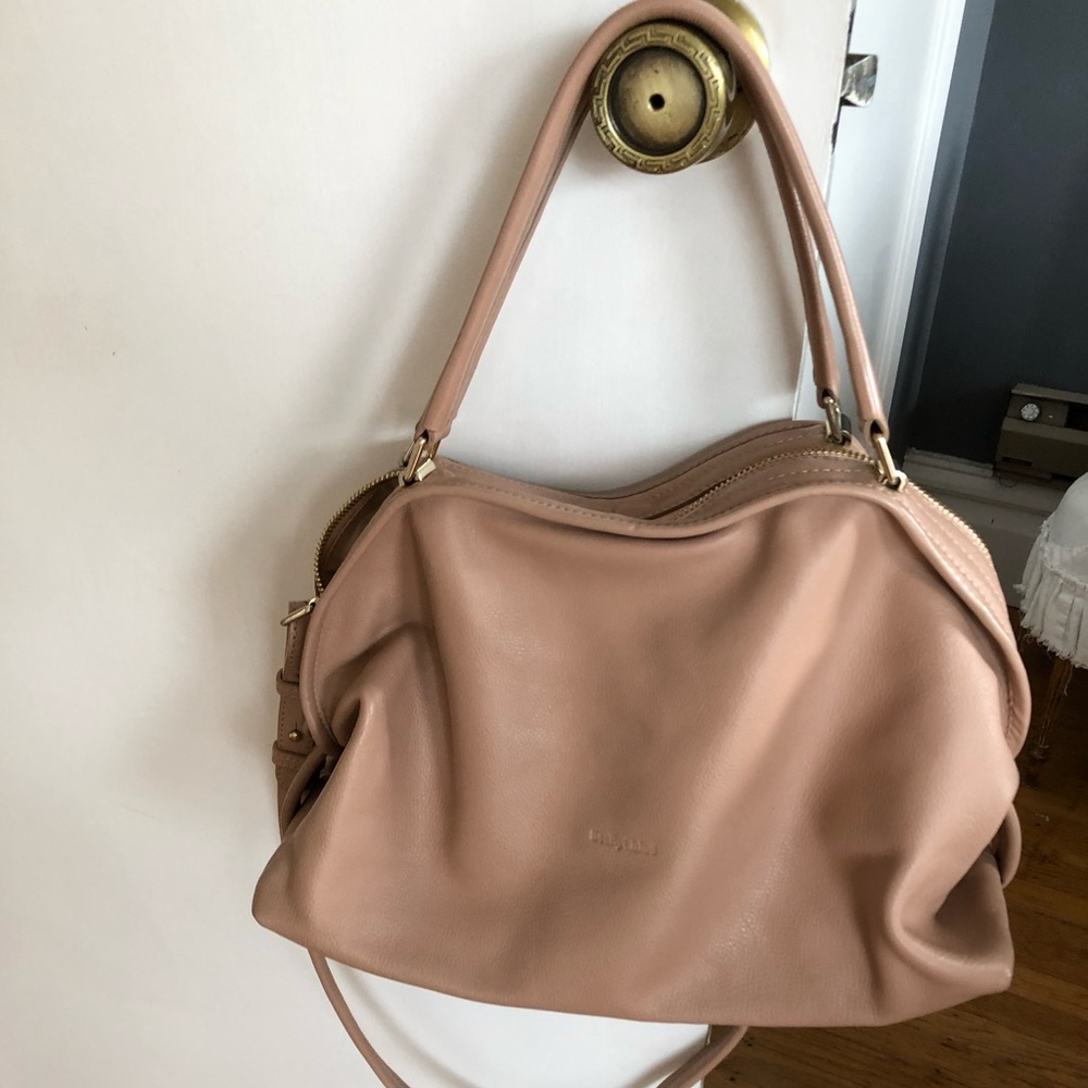 See by Chloe pink leather crossbody